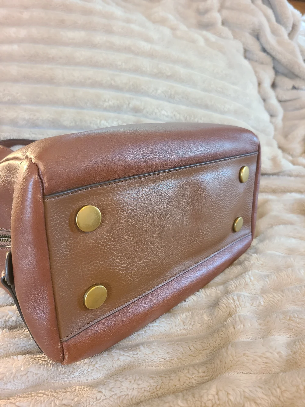 Authentic Fossil Sydney Satchel Bag Genuine Leather